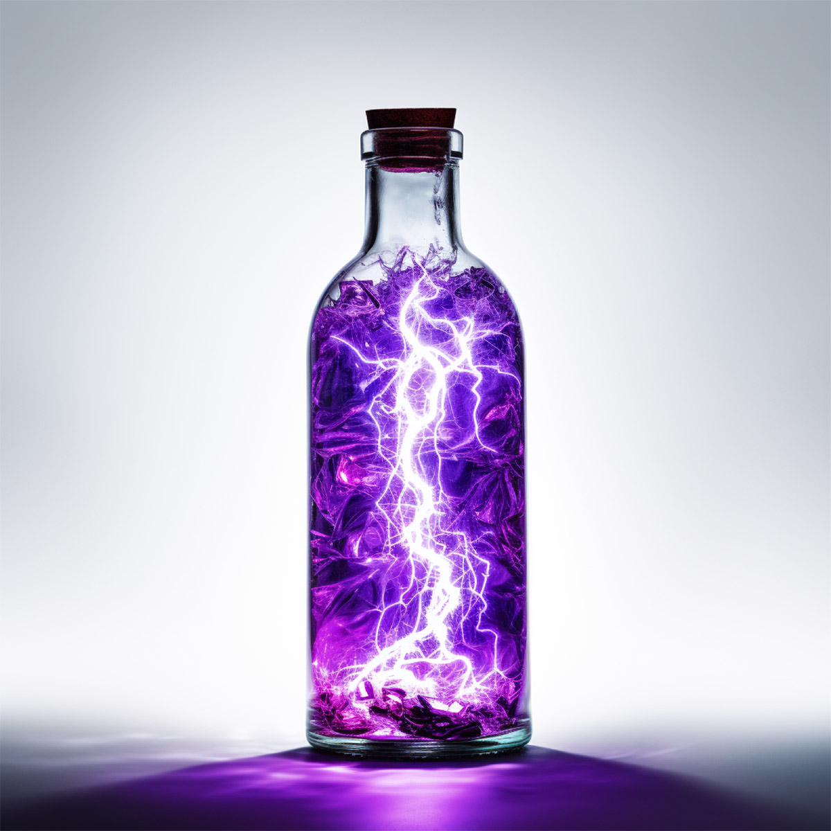 bottle lightning